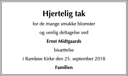 Taksigelsen for Hjertelig tak - Helsinge