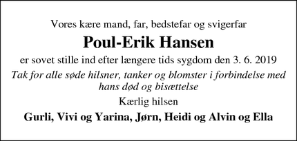 Taksigelsen for Poul-Erik Hansen  - Allerød